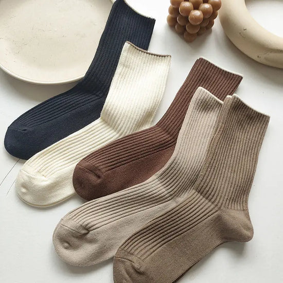 Comfortable cotton socks set for women