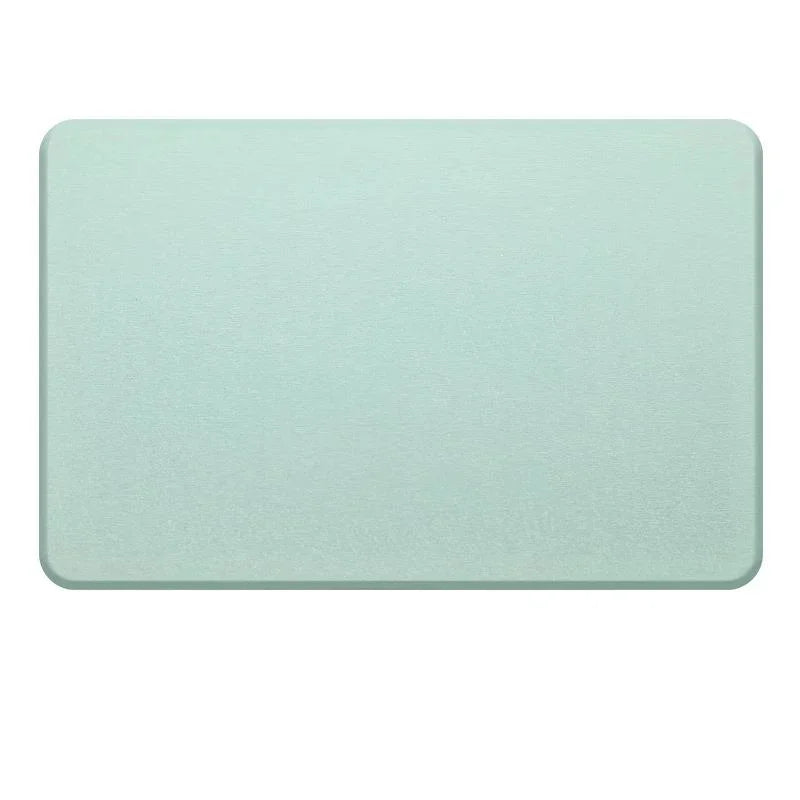 Absorbent bathroom mat for dormitories and home use