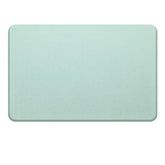Absorbent bathroom mat for dormitories and home use