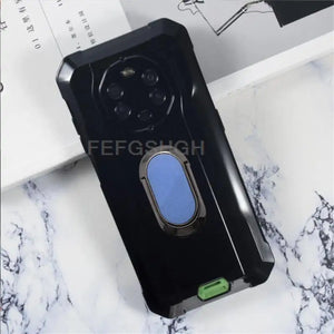 For Blackview BV8800 6.58" BlackviewBV8800 BV 8800 Back Ring Holder Bracket Phone Case Smartphone TPU Soft Silicone Cover