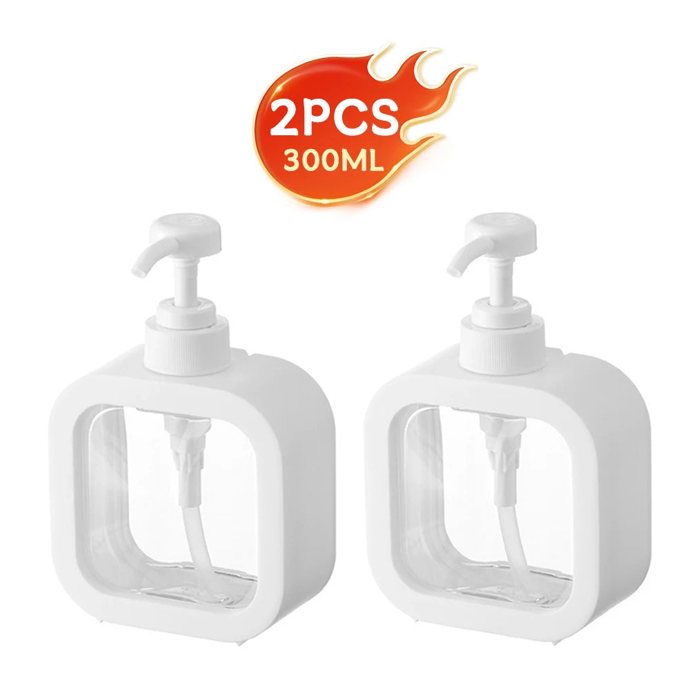 Large-capacity liquid soap dispenser suitable for travel, kitchen, and bathroom storage