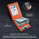 Men’s bifold credit card holder wal