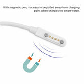 Wonlex magnetic USB charging cable for kids smartwatch with 4-pin connector
