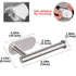 Space-saving kitchen organizer for paper towels and plastic wrap
