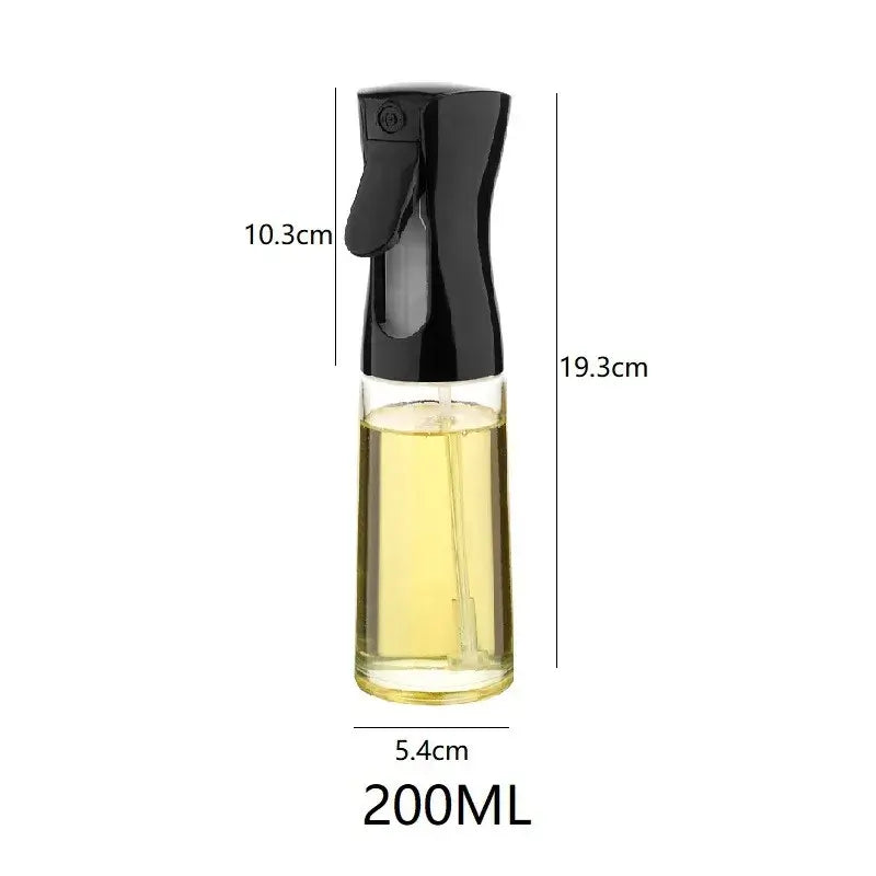 Oil spray bottle for BBQ cooking and baking applications