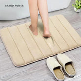 Soft bathroom carpet rug for toilet and shower