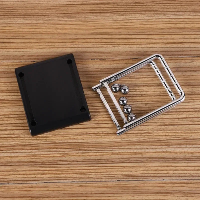 Elegant Newton’s cradle physics toy for desktop decoration