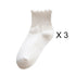 Casual ruffle socks for everyday wear