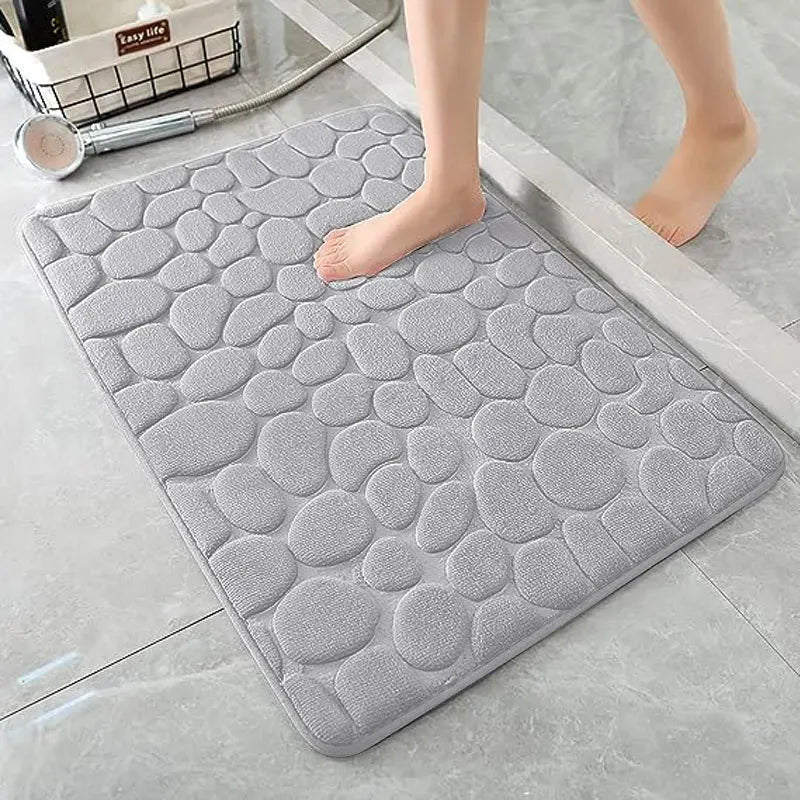 Durable bathroom carpet for wet floors