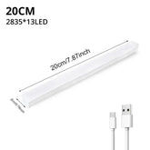 10cm rechargeable PIR motion sensor LED bar light with magnetic mount for compact spaces