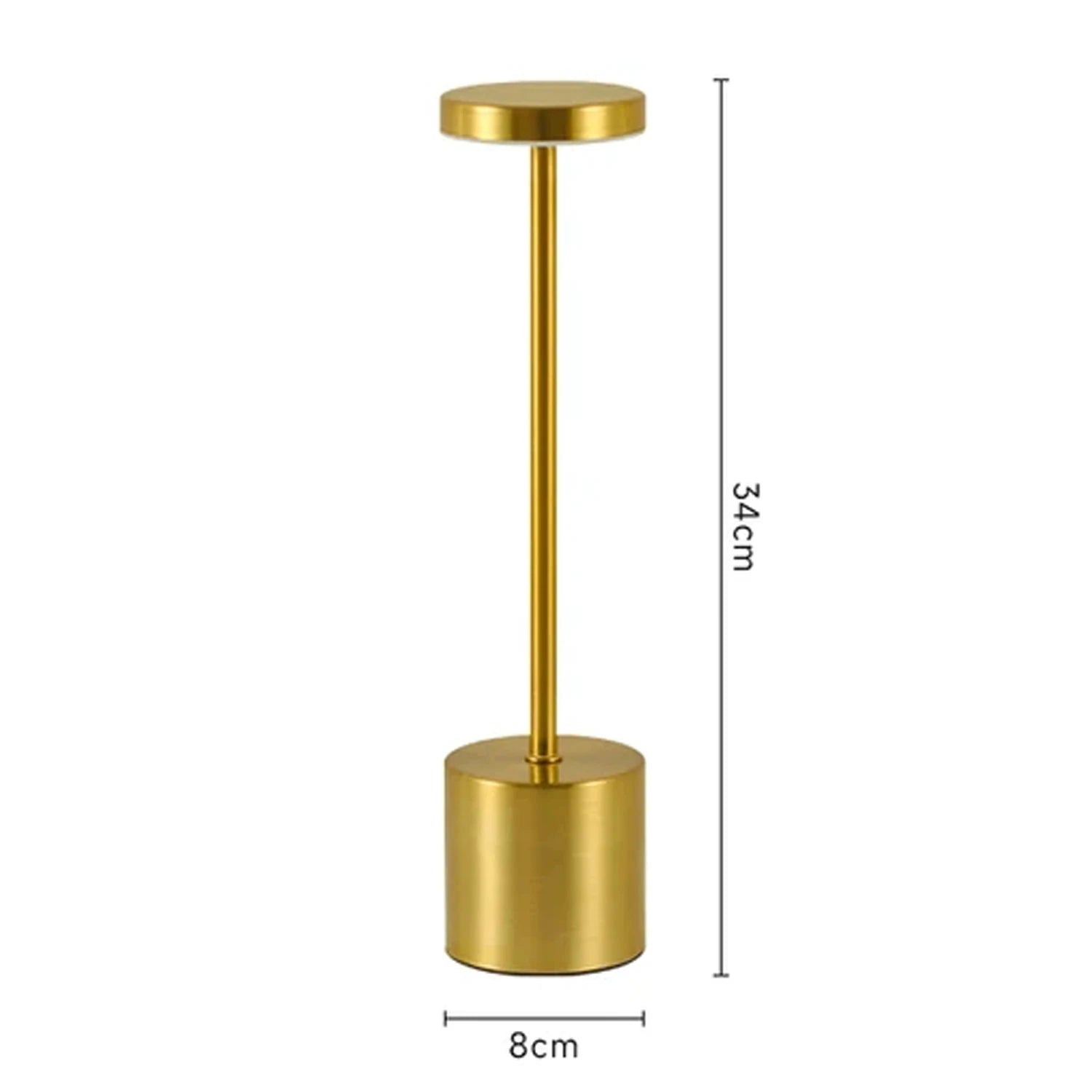 Modern LED table lamp for home, bar, and hospitality lighting