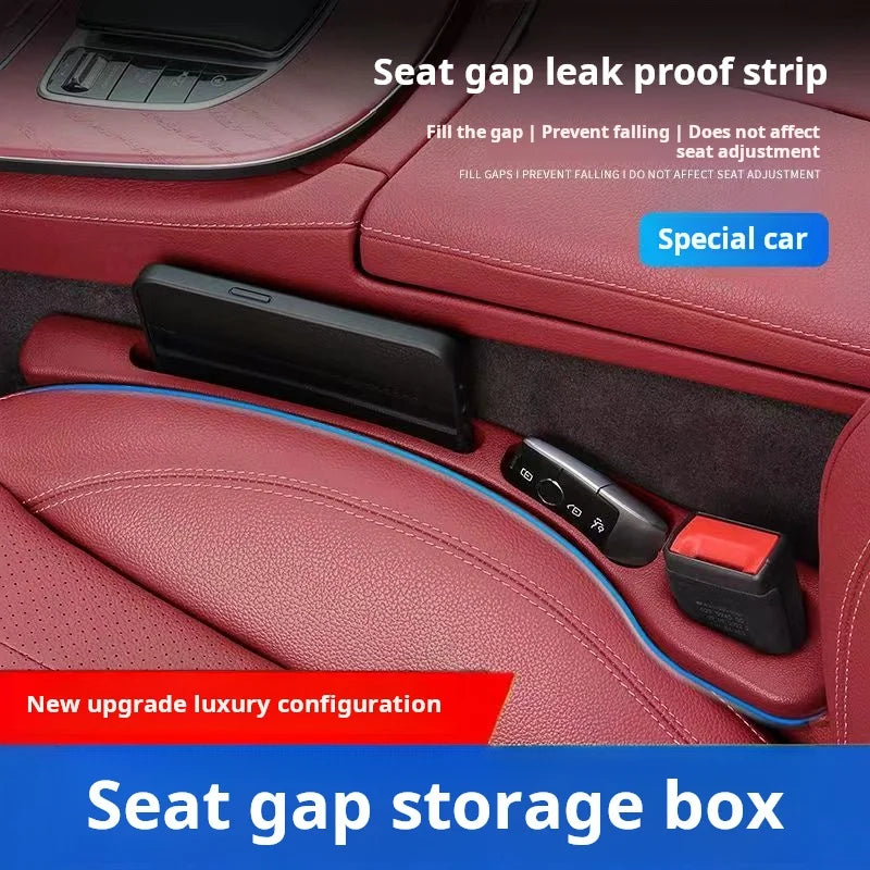 2pcs car seat gap filler side seam plug strips for interior use