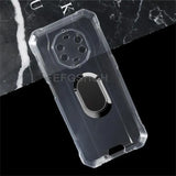 For Blackview BV8800 6.58" BlackviewBV8800 BV 8800 Back Ring Holder Bracket Phone Case Smartphone TPU Soft Silicone Cover