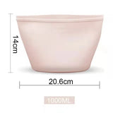 3PCS Silicone Food Storage Bag Reusable Stand Up Zip Bag Leakproof Containers Fresh Bag Food Storage Bag Fresh Wrap Ziplock Bag