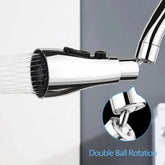 Modern kitchen faucet with replaceable sprayer head and integrated water filter