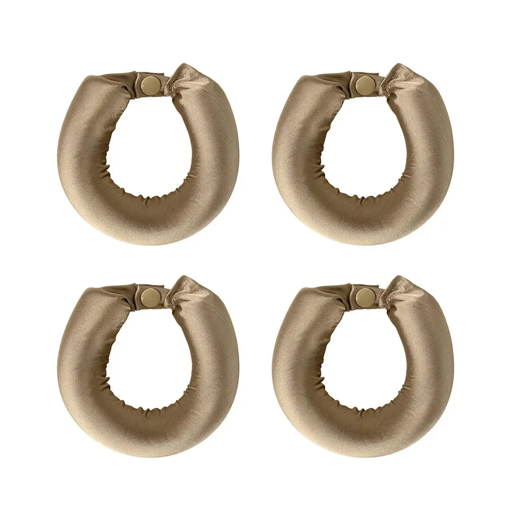 Heatless Hair Curler Satin Curling Rod Headband | No Heat Soft Hair Rollers