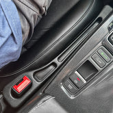 Car seat gap organizer for interior decoration and storage