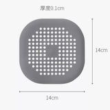 Silicone sink strainer to prevent clogs and blockages in drains