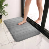 Soft bathroom carpet rug for toilet and shower