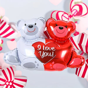 Valentines Day Balloons Decoration Bear Gift Love Valentine Wedding Decor