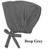 Lightweight cotton underscarf bonnet with slight stretch, suitable for daily wear