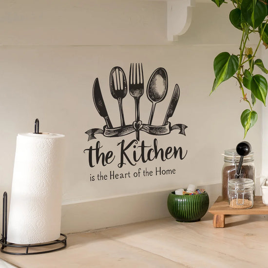 Kitchen Wall Decor Sticker Kitchen Quotes Bless This Kitchen Wall Decals Flower Art Removable DIY Vinyl Wall Stickers for Kitche