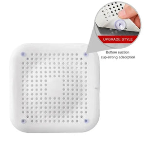 Silicone sink strainer to prevent clogs and blockages in drains