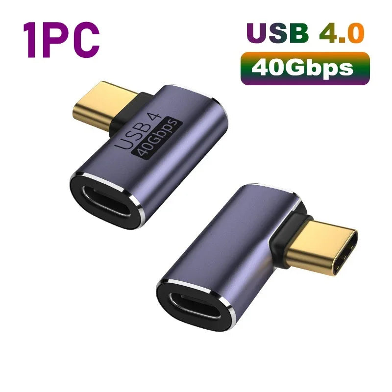 USB 4.0 PD 100W charger connector for MacBook with 8K 60Hz support