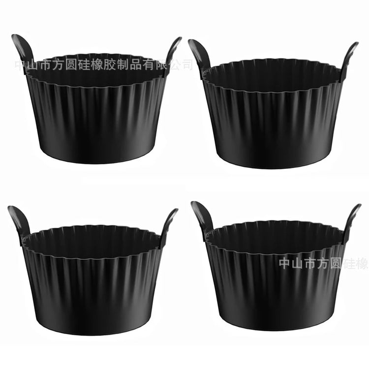 Reusable Silicone Egg Cups for Poaching Eggs in Air Fryer