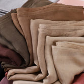 Elegant large hijab scarf in plain design, ideal for prayer, casual wear, or layering