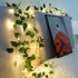 Decorative flower garland lights with LED fairy lights for creating ambiance