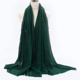 Breathable cotton shawl for Muslim women, ideal for prayer, daily wear, or layering