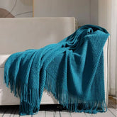 2025 tassel towel throw blanket for sofa, bed, or bedside flag