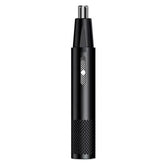 USB rechargeable nose hair trimmer with ergonomic design for comfortable use