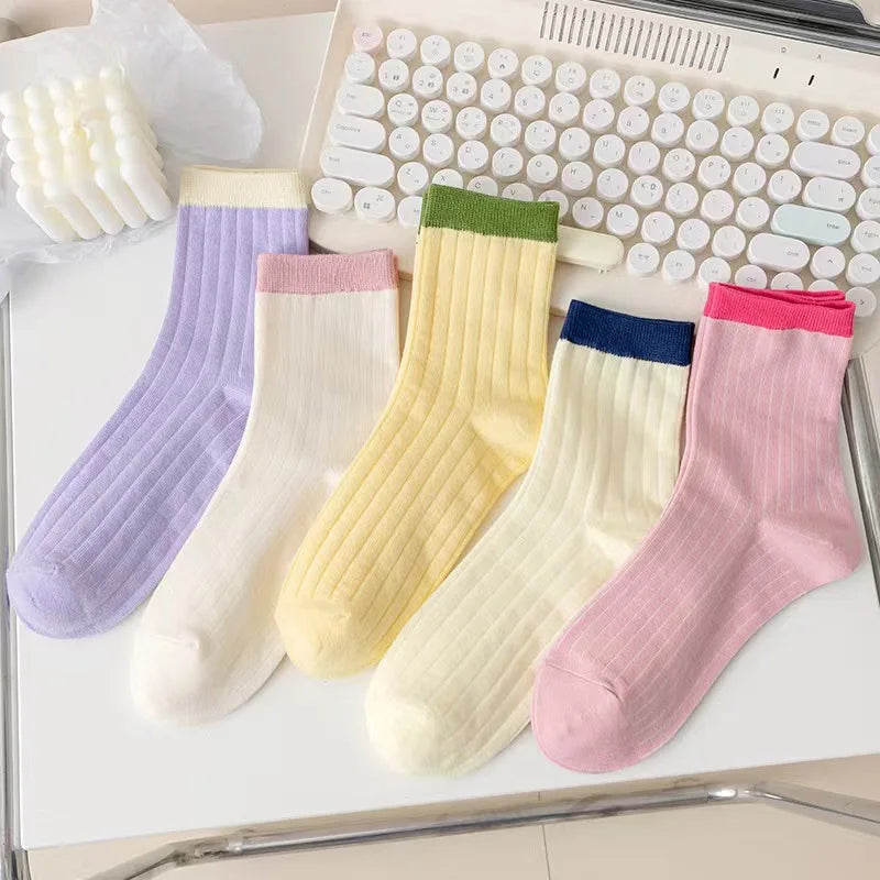 Soft and fashionable Lolita-style girl socks