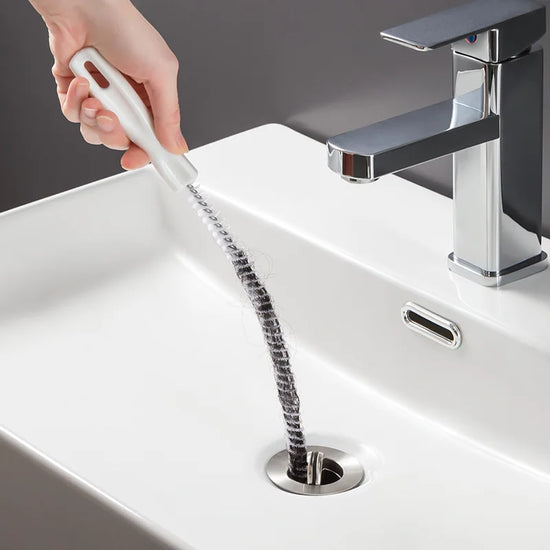 Kitchen sink hair catcher for preventing clogs and maintaining drainage