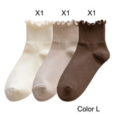 Casual ruffle socks for everyday wear