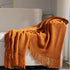 2025 tassel towel throw blanket for sofa, bed, or bedside flag
