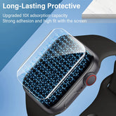 HD screen protector film for Apple Watch Ultra 49mm, anti-scratch and bubble-free