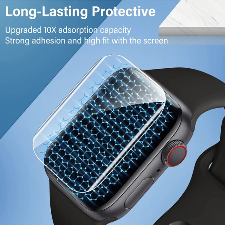 HD screen protector film for Apple Watch Ultra 49mm, anti-scratch and bubble-free