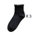 Casual ruffle socks for everyday wear