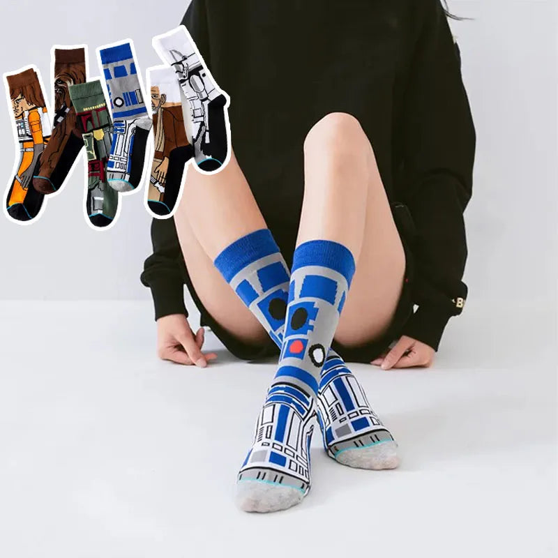 Fun and funky anime socks for casual outfits