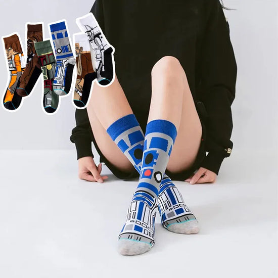 Fun and funky anime socks for casual outfits