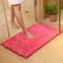 Memory carpet mat for door, toilet, and tub areas