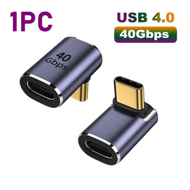 USB 4.0 PD 100W charger connector for MacBook with 8K 60Hz support