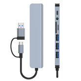 All-in-one USB-C multi-hub splitter for MacBook Pro and USB-C laptops