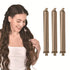 Heatless Hair Curler Satin Curling Rod Headband | No Heat Soft Hair Rollers