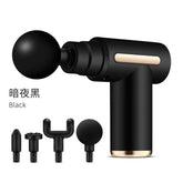 Fascial Massage Gun with 4 Replaceable Heads for Deep Tissue Percussive Therapy
