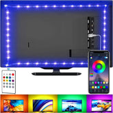 Bluetooth USB TV backlight kit with remote for customizable lighting