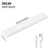 10cm rechargeable PIR motion sensor LED bar light with magnetic mount for compact spaces